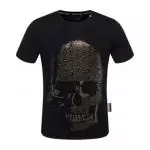 t shirt philipp plein homme originale  qp skull